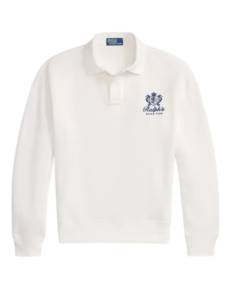 Ralph Lauren Langärmeliges Poloshirt - Nude Nude
