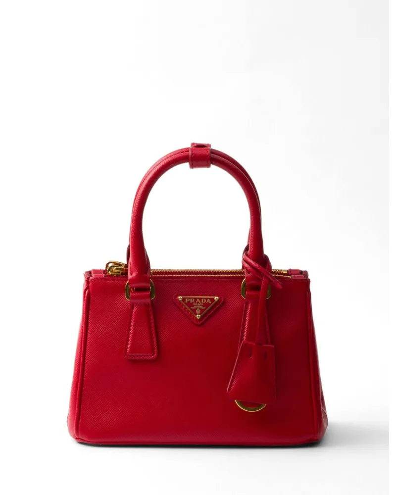 Prada Galleria Handtasche - Rot Rot