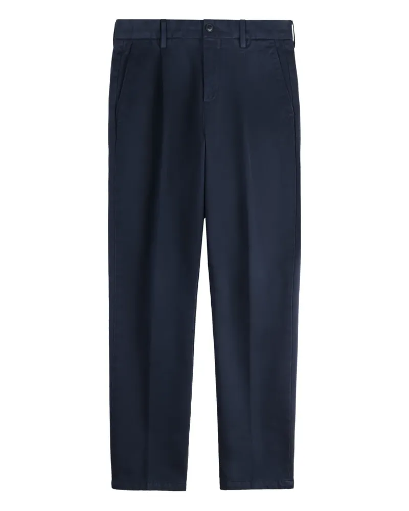 Fay pleated chino trousers - Blau Blau