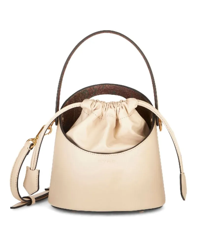Etro Mini Saturno Beuteltasche - Nude Nude