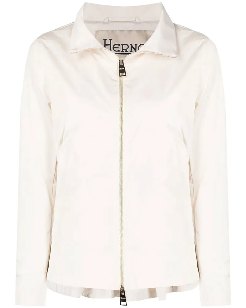 Herno Jacke mit Stehkragen - Weiß Weiß