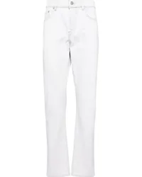 IRO Ausgeblichene Straight-Leg-Jeans Grau