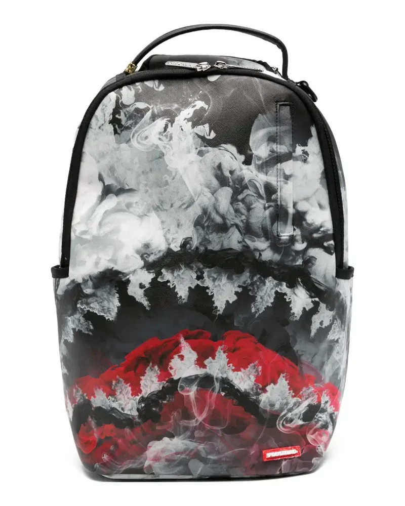 Sprayground sharke-print backpack - Schwarz Schwarz