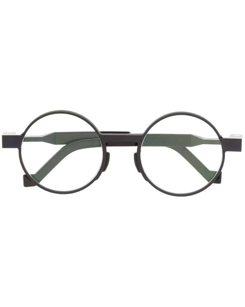 VAVA EYEWEAR Brille mit rundem Gestell - Schwarz Schwarz