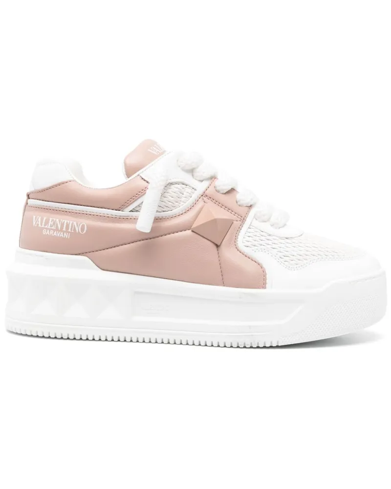 Valentino Garavani One Stud XL Sneakers - Weiß Weiß