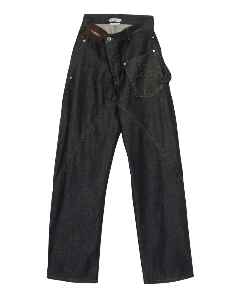 J.W.Anderson Jeans im Workwear-Look - Blau Blau