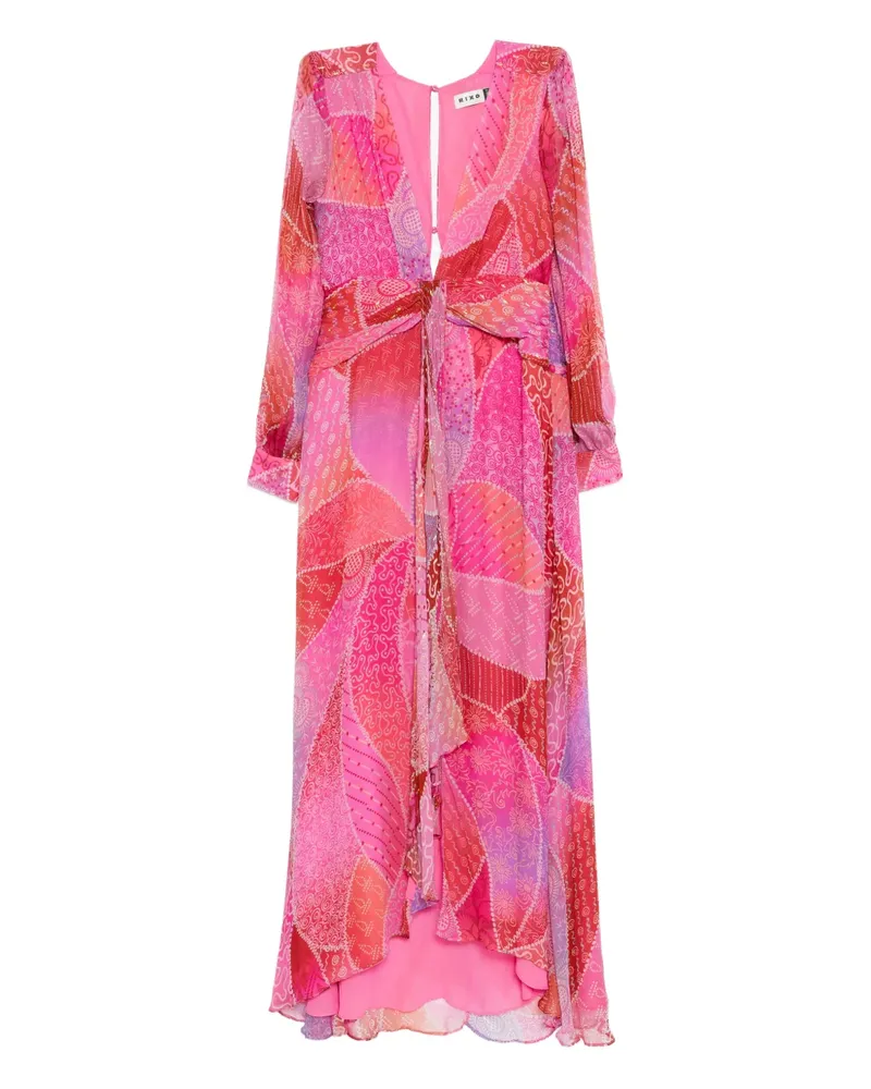 RIXO Meera dress - Rosa Rosa