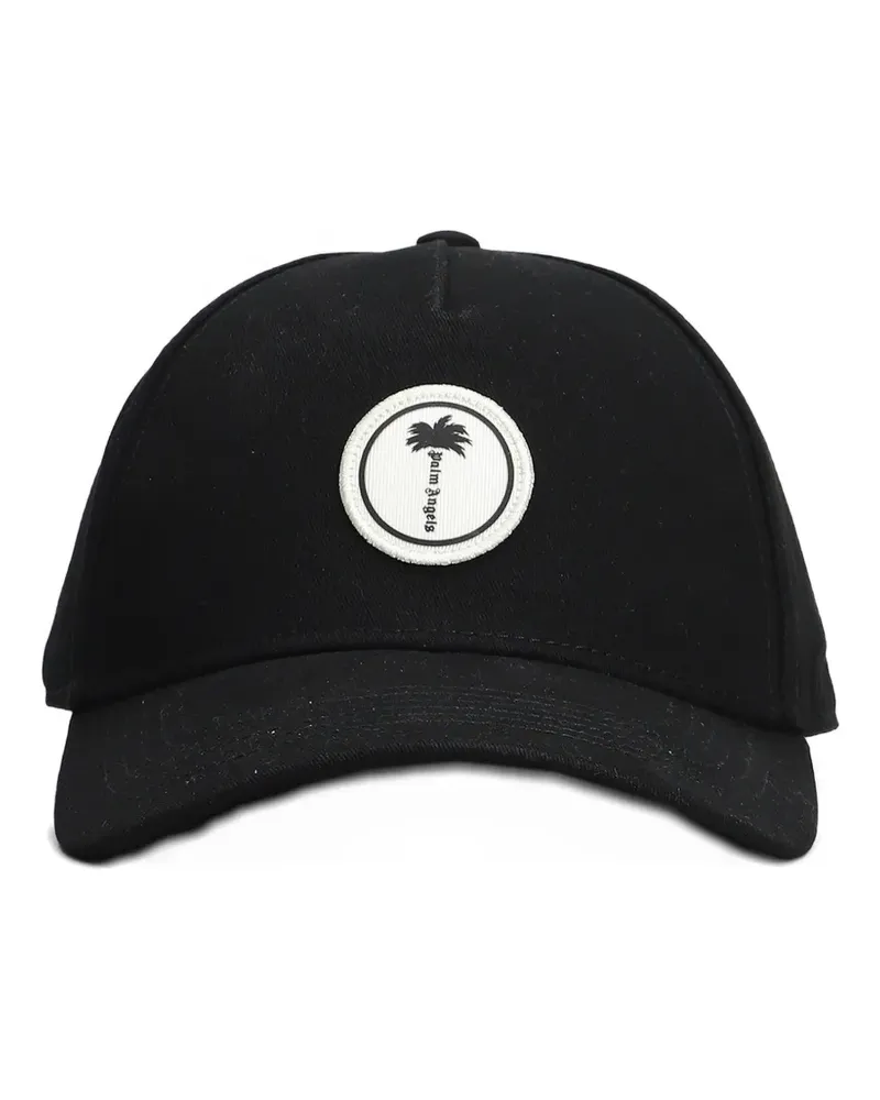 Palm Angels logo-patch baseball cap - Schwarz Schwarz
