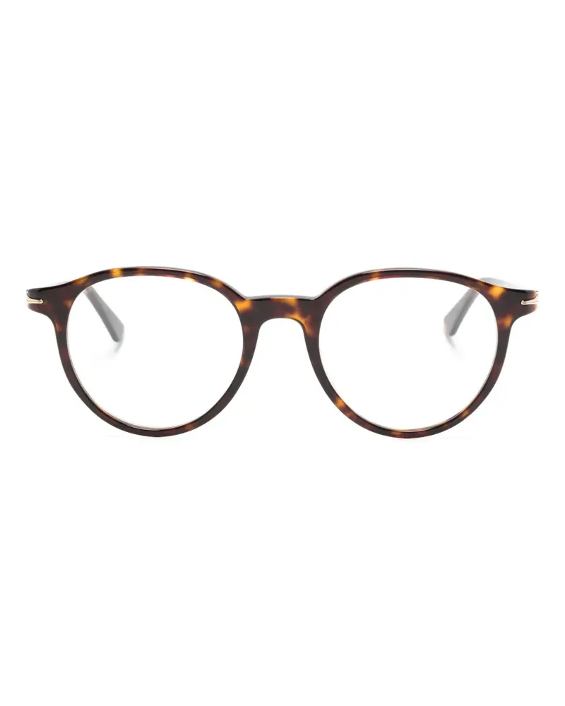 Montblanc Sonnenbrille in Schildpattoptik - Braun Braun