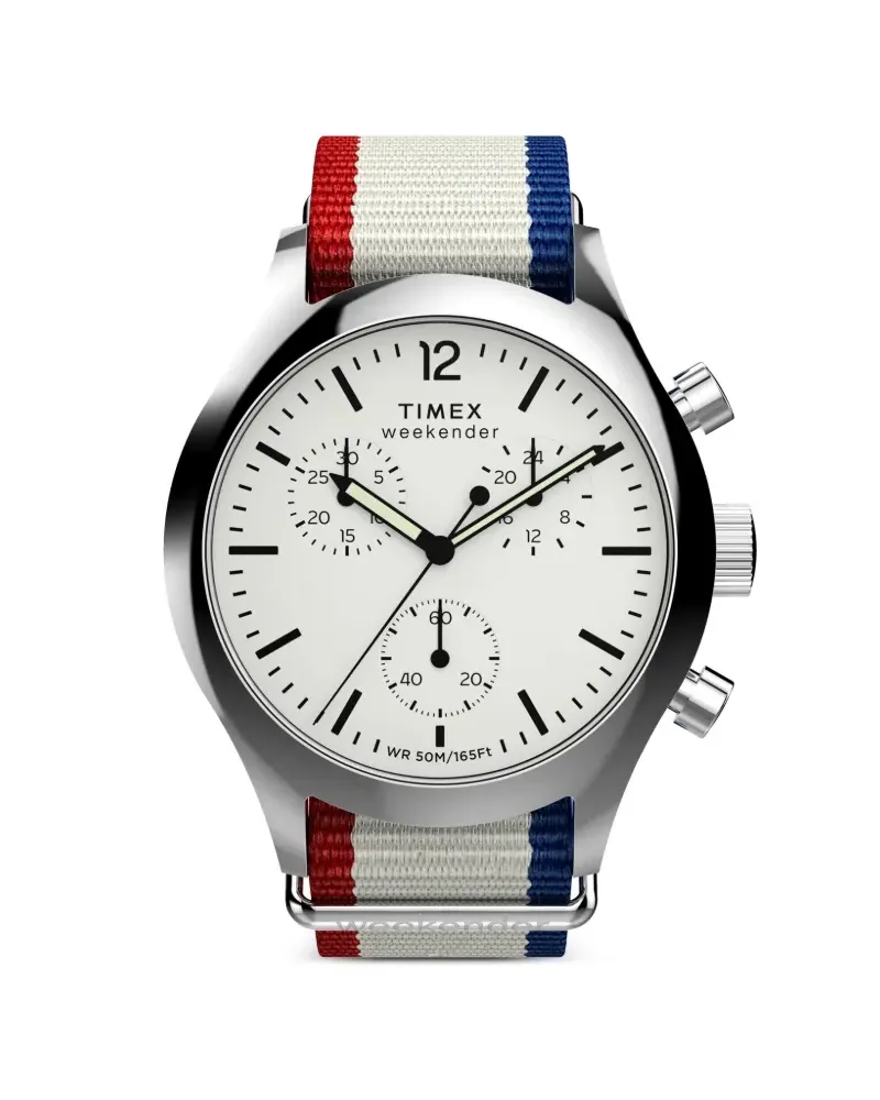 Timex Weekender New England 40mm - Weiß Weiß