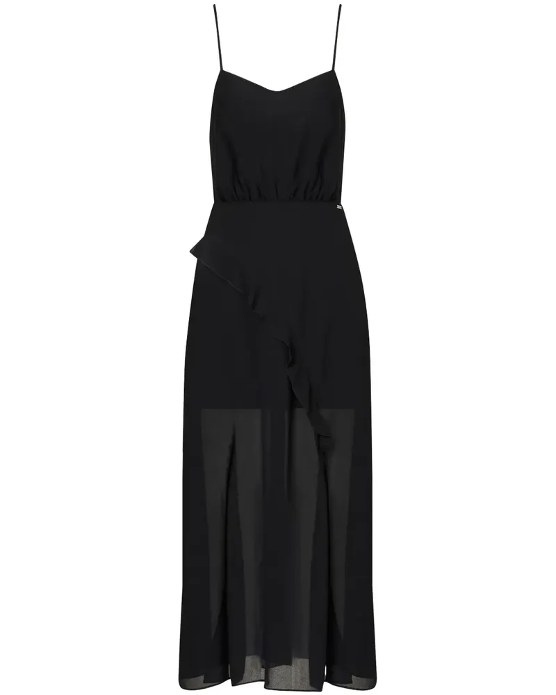 Armani Exchange Ärmelloses Kleid - Schwarz Schwarz