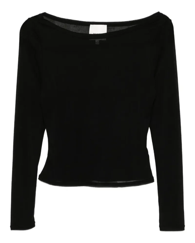 Reformation Wiley Oberteil - Schwarz Schwarz