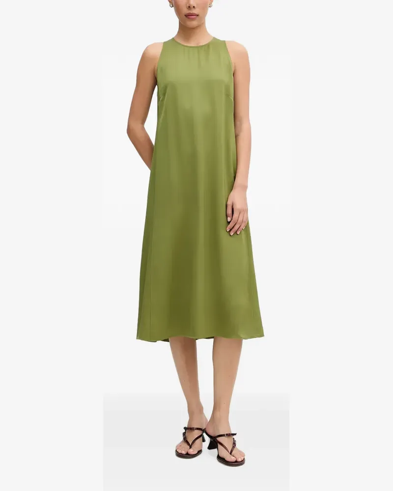 Marc O'Polo sleeveless A-line midi dress - Grün Grün
