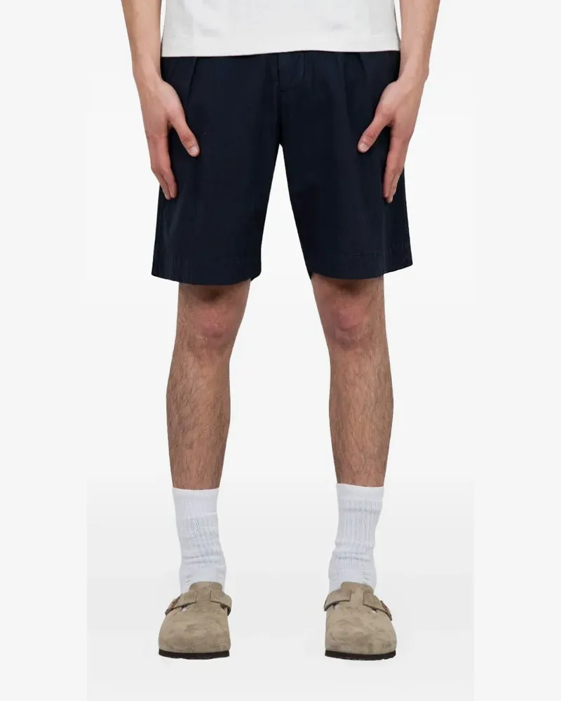 Norse Projects Segelshorts mit Leinenanteil - Blau Blau