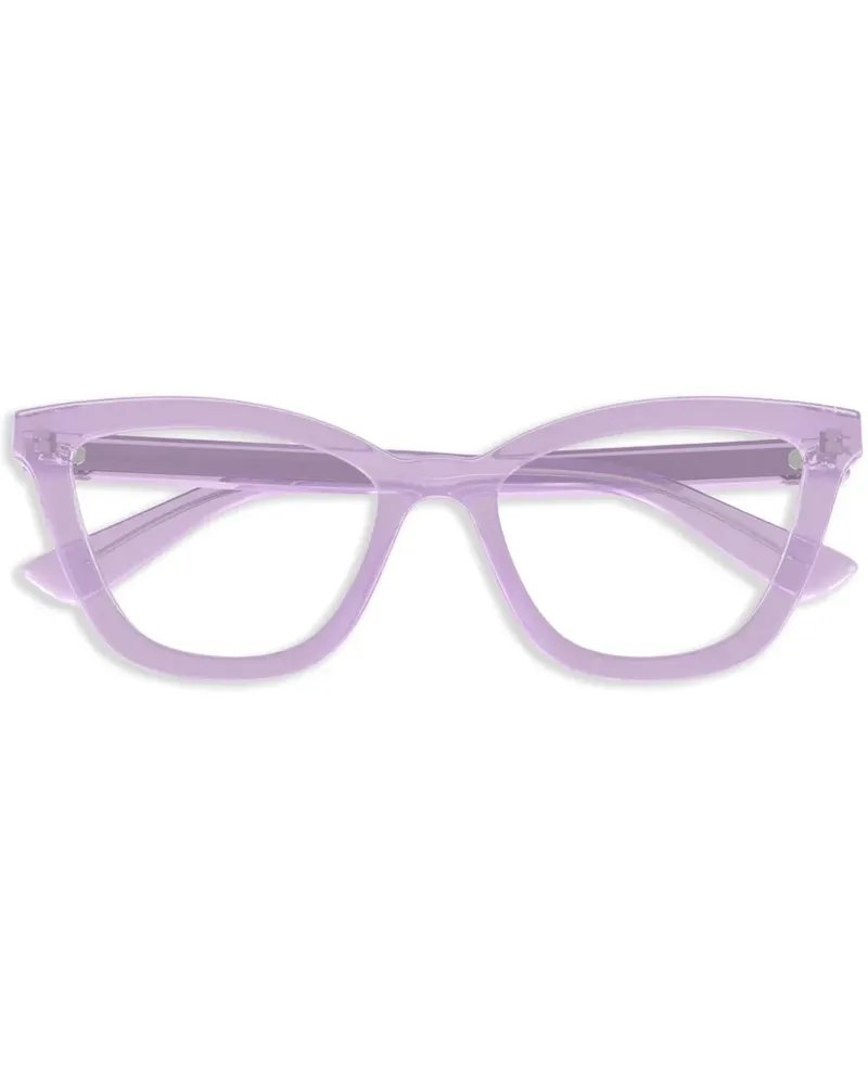 Gucci Gestell mit GG-Schild - Violett Violett