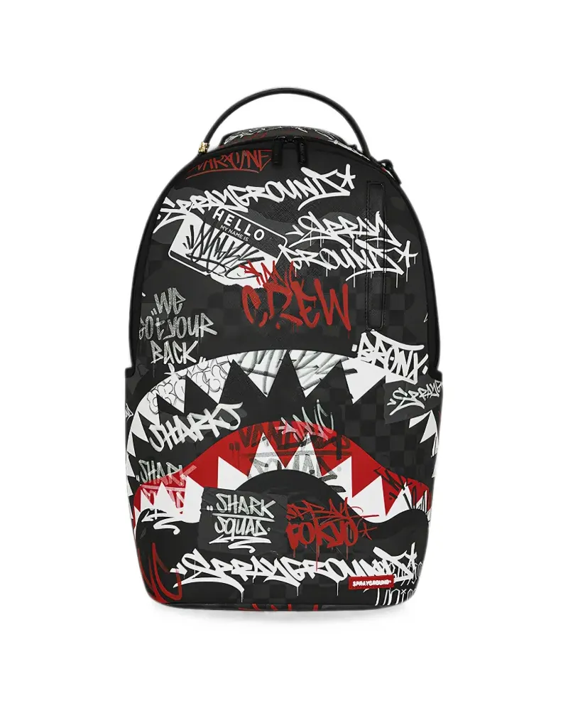 Sprayground Tagged Up Rucksack - Schwarz Schwarz