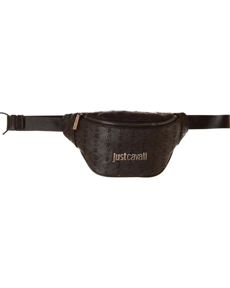 Just Cavalli Gürteltasche mit Logo - Schwarz Schwarz