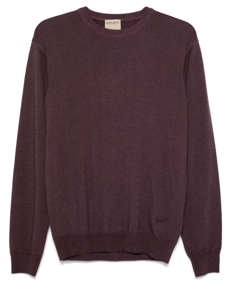 Woolrich Klassischer Pullover - Violett Violett