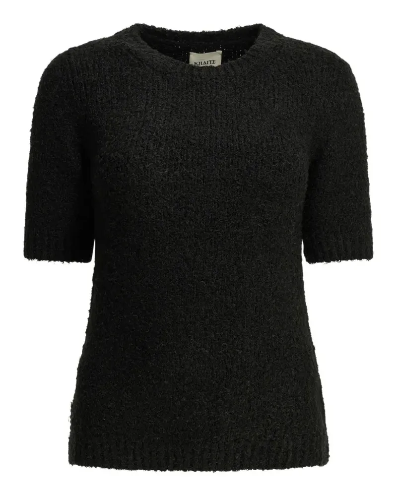 KHAITE Cam short-sleeves T-shirt - Schwarz Schwarz