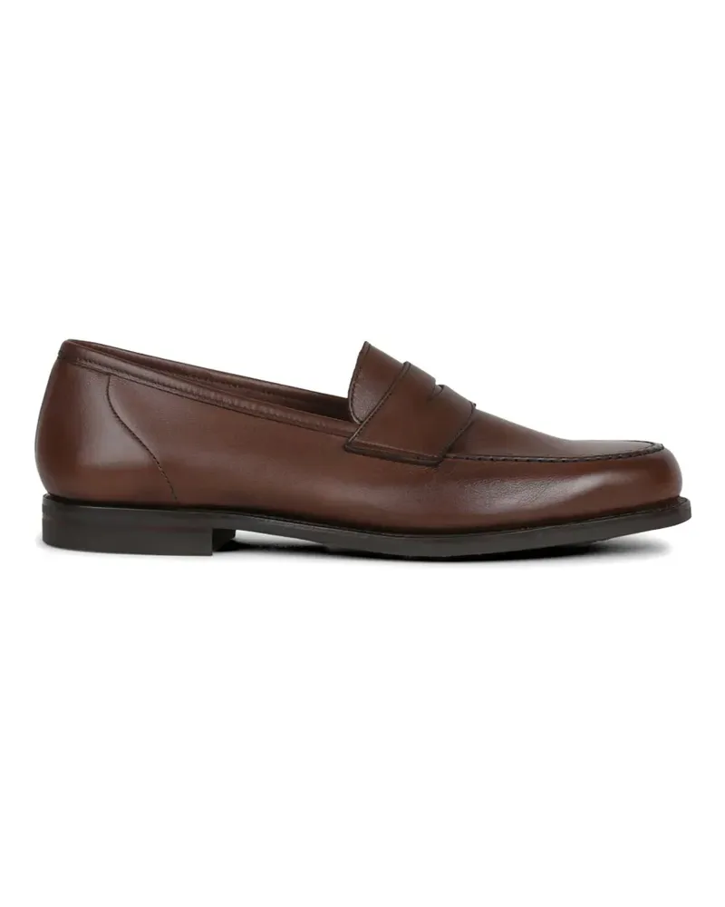 Crockett & Jones Harvard 2 leather loafers - Braun Braun