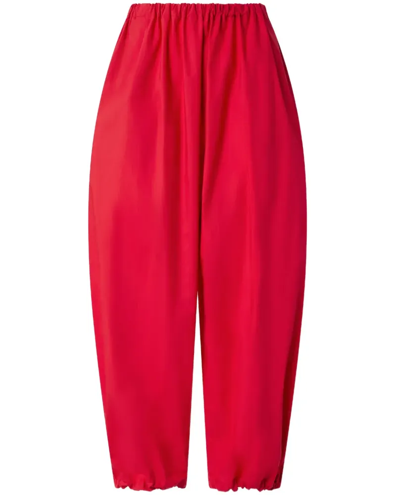 Pinko Klassische Tapered-Hose - Rot Rot
