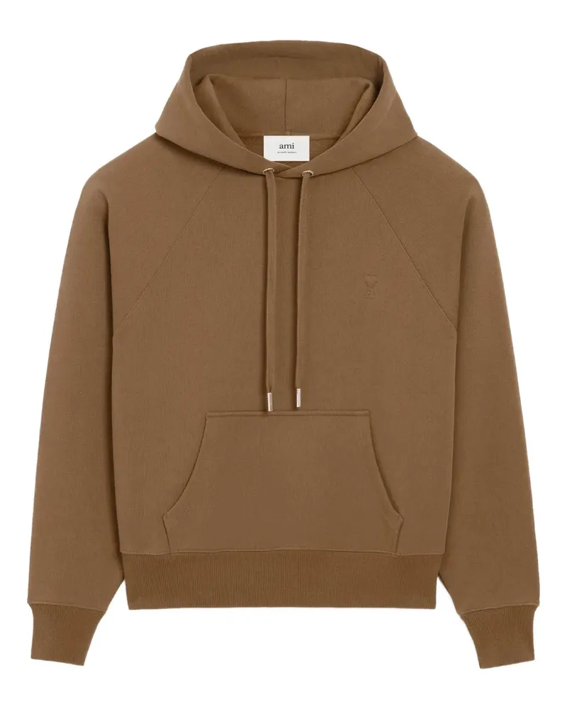 AMI Paris Ami de Coeur Hoodie - Braun Braun