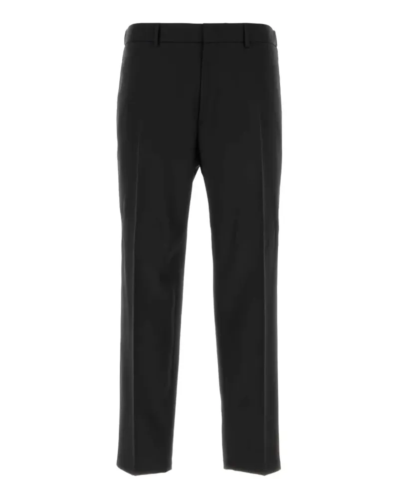 Jil Sander belt-loops trousers - Schwarz Schwarz