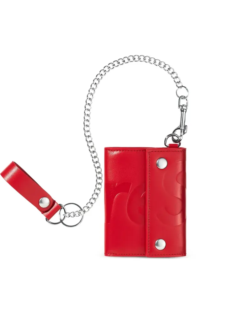 Supreme Being Portemonnaie mit Kette - Rot Rot