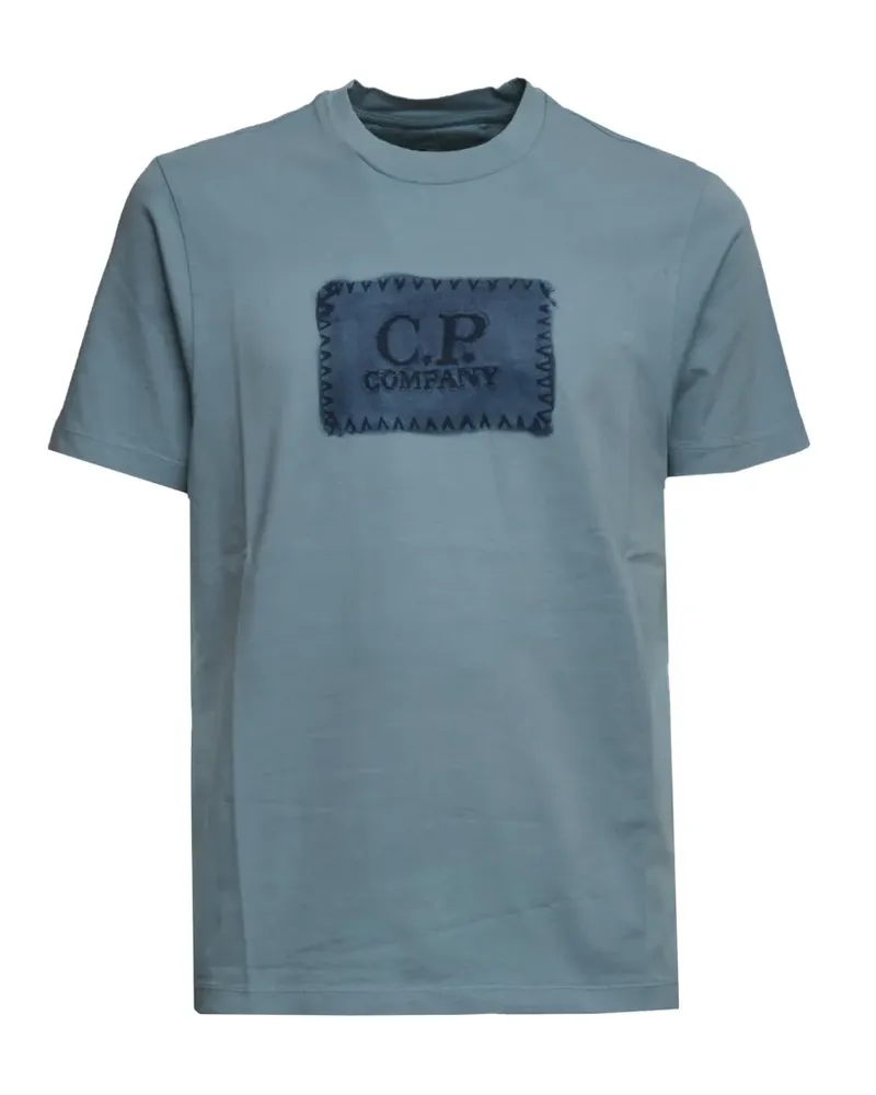 C.P. Company Klassisches T-Shirt - Blau Blau