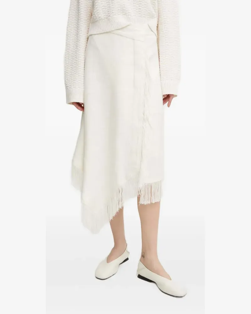 A.L.C. Asymmetrischer Amelie Midirock - Nude Nude