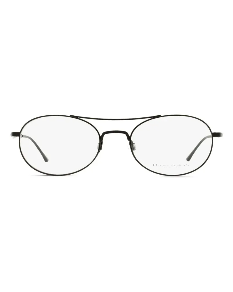 DKNY 1001 Brille mit ovalem Gestell - Schwarz Schwarz