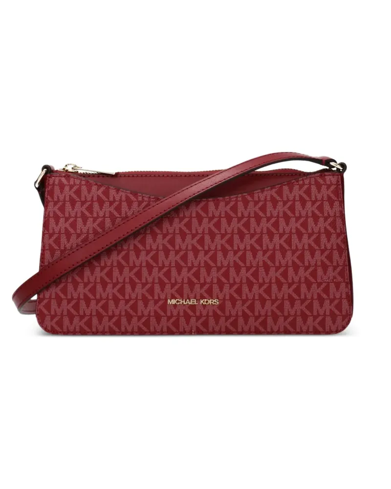 Michael Kors monogram-pattern shoulder bag - Rot Rot