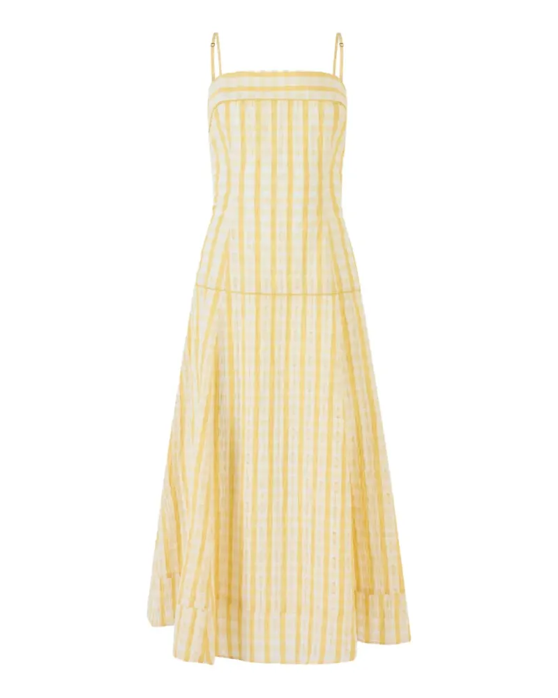 Rosie Assoulin Drop Me a Note Kleid - Gelb Gelb