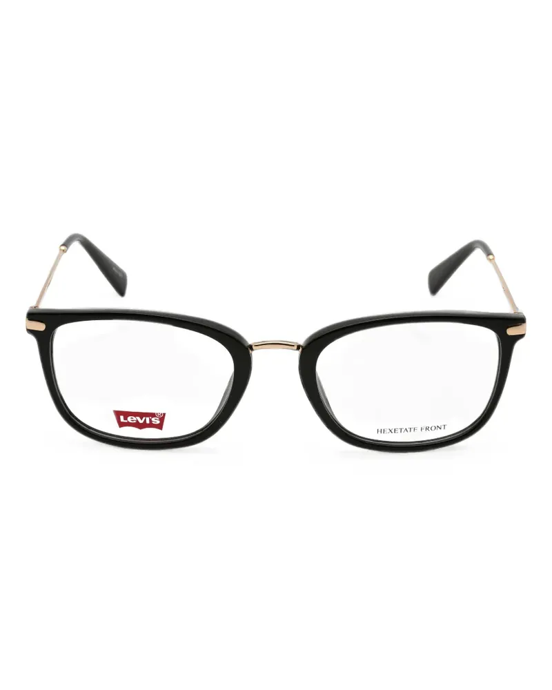 Levi's rectangle-frame glasses - Blau Blau