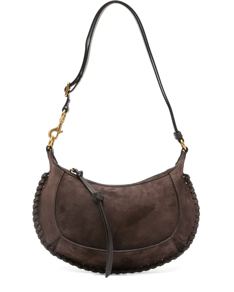 Isabel Marant Oskan Schultertasche aus Wildleder - Braun Braun