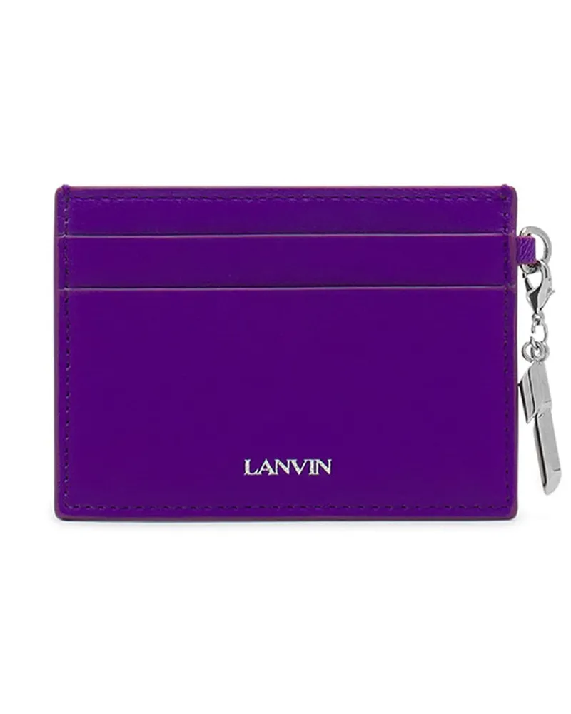 Lanvin Klassisches Kartenetui - Violett Violett