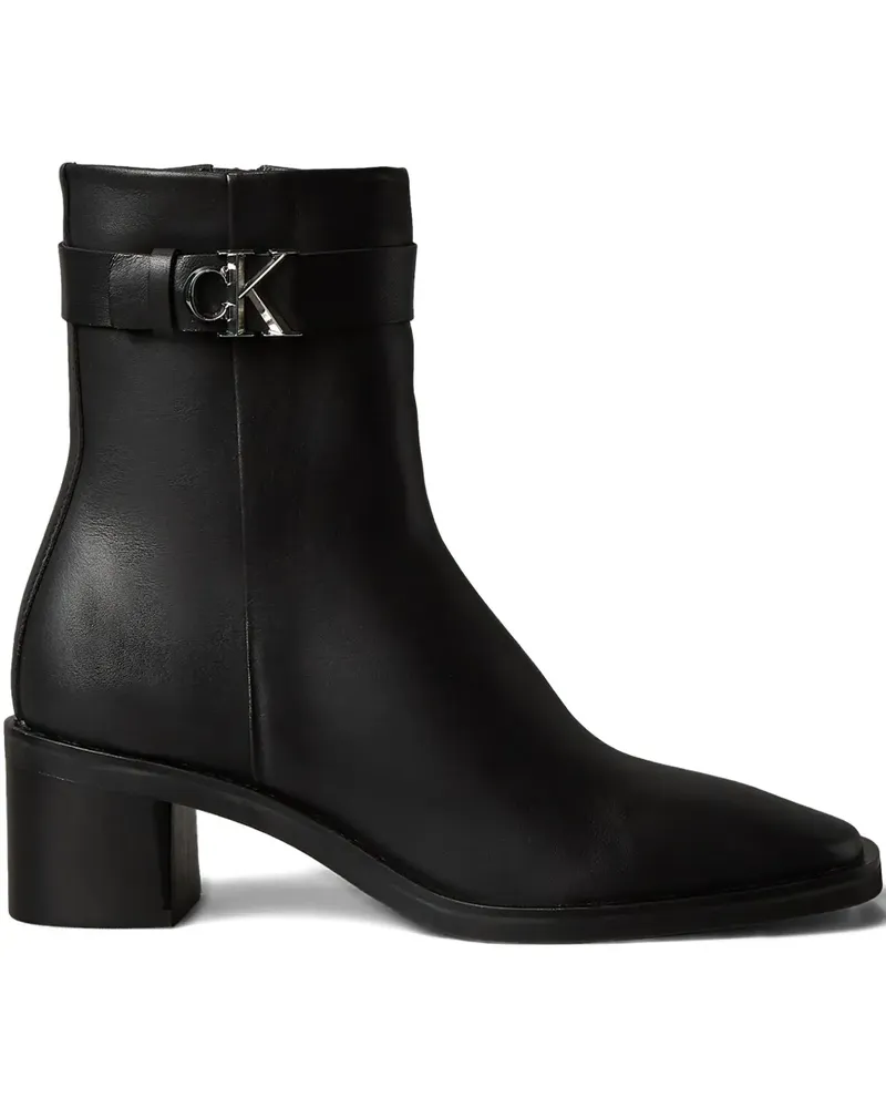Calvin Klein Stiefel mit Schnalle 55mm - Schwarz Schwarz