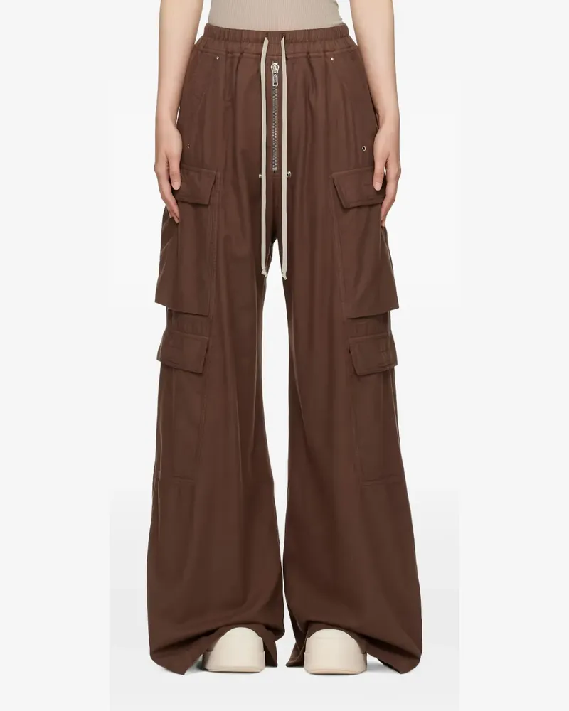 DRKSHDW by Rick Owens Cargohose mit Kordelzug - Braun Braun