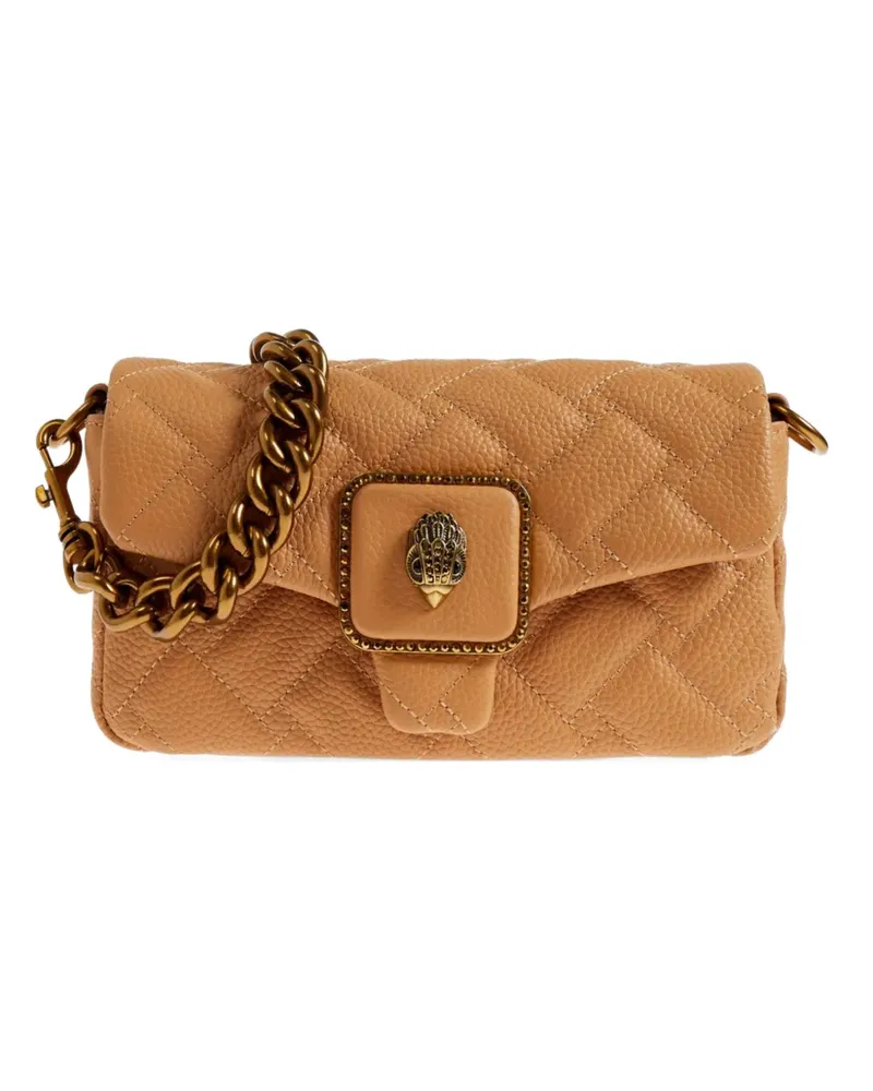 Kurt Geiger mini Pimlico quilted leather tote bag - Braun Braun