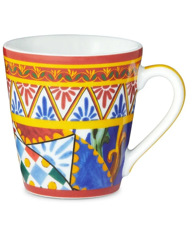 Dolce & Gabbana Carretto Siciliano Tasse - Weiß Weiß