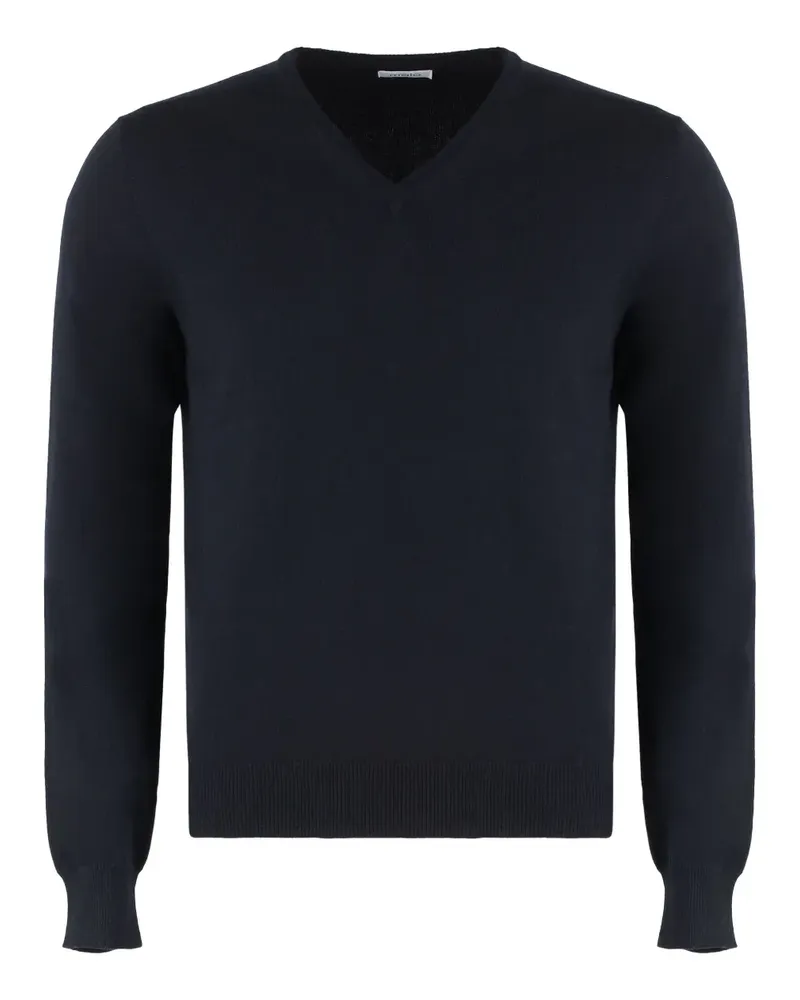Malo Pullover mit V-Ausschnitt - Blau Blau