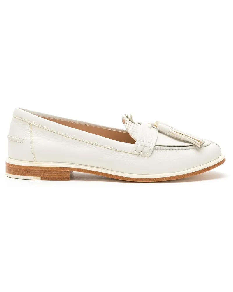 TOD'S XXW74A0X2305J1B015 B015 BIANCO CALCE Furs & Skins->Calf Leather - Weiß Weiß