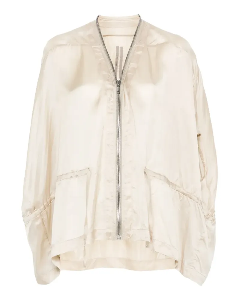 Rick Owens zip-up jacket - Nude Nude