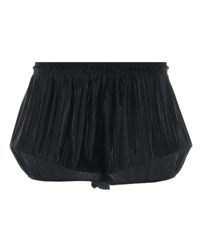 Givenchy pleated structured shorts - Schwarz Schwarz