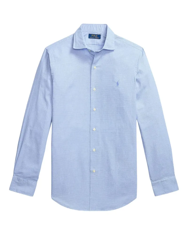 Ralph Lauren Custom Fit twill long-sleeve shirt - Blau Blau