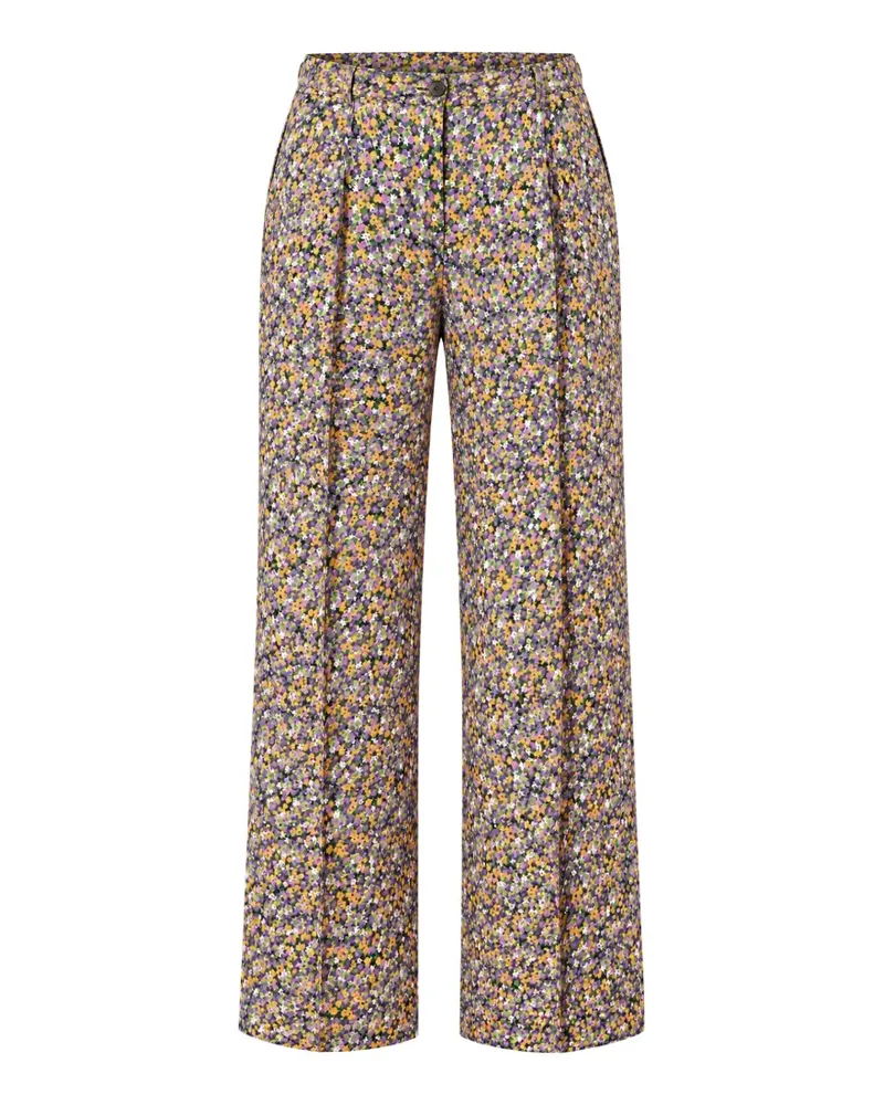N° 21 Hose mit Blumenprint - Gelb Gelb