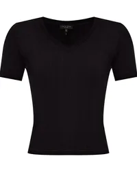 Rag & Bone T-Shirt mit V-Ausschnitt Schwarz