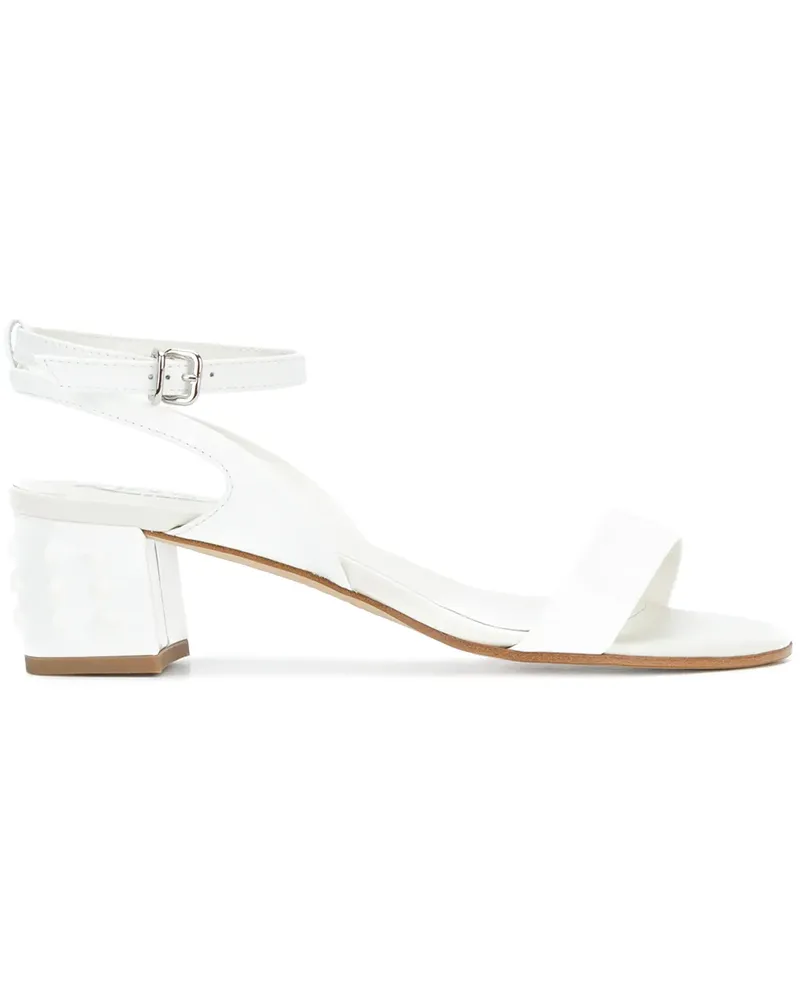 TOD'S Sandalen mit Nieten - Weiß Weiß