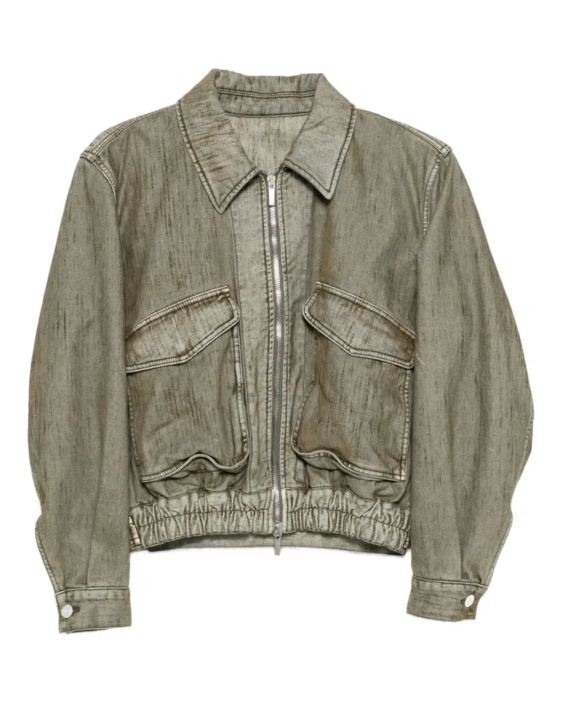 nine:inthe:morning Weste mit Reißverschlusstaschen - Grau Grau