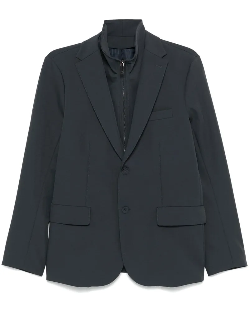 Emporio Armani Sakko mit abnehmbarem Einsatz - Blau Blau